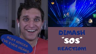 Actor & Filmmaker FIRST TIME REACTION to DIMASH - "SOS" LIVE!!!