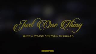 Video thumbnail of "Wicca Phase Springs Eternal - Just One Thing (Official Audio)"