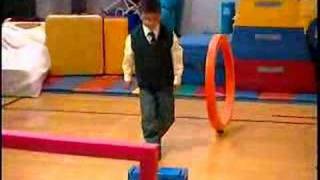 Special Olympics Young Athletes Obstacle Course