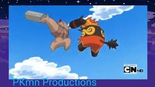 Emboar SHREDS Conkeldurr - (Pokemon B\&W)