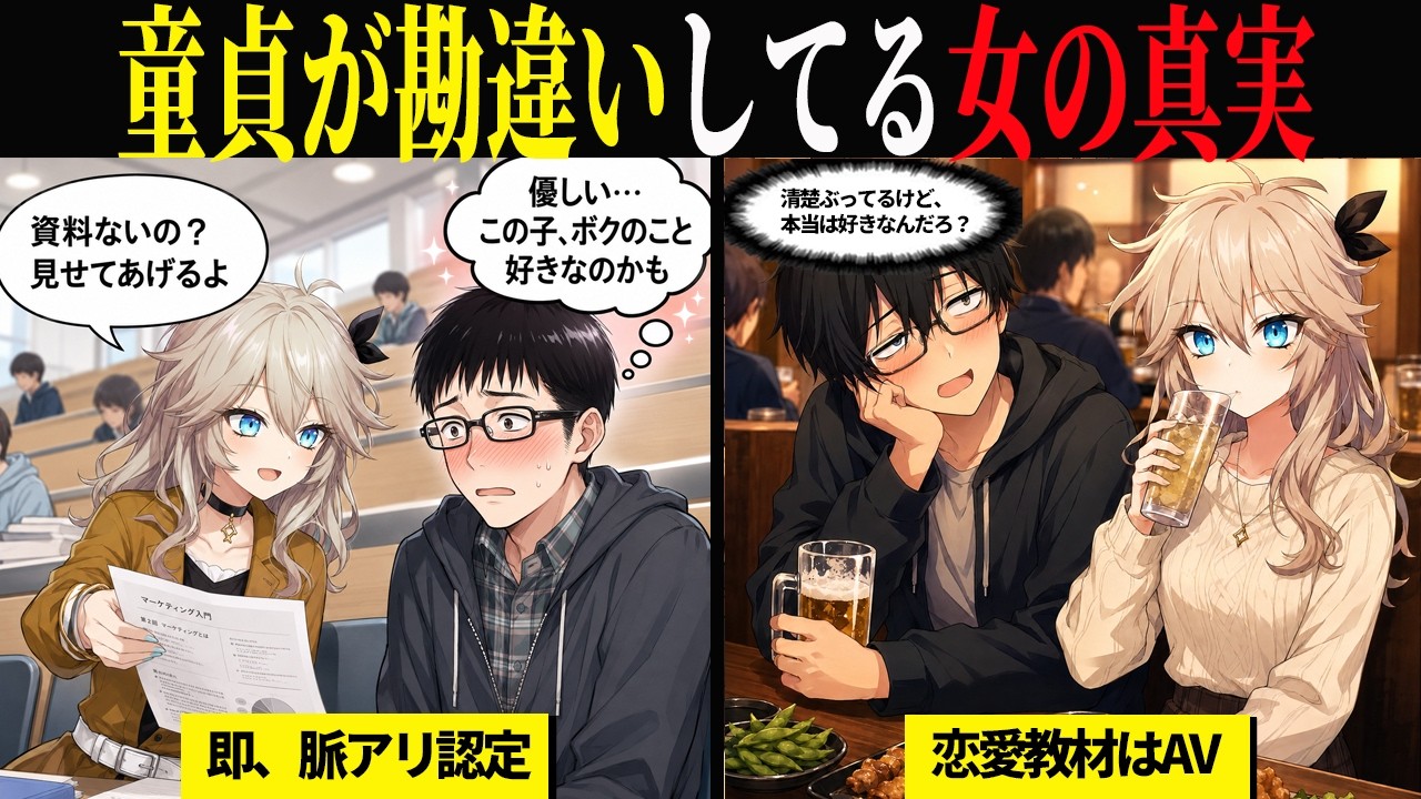 童貞がやりがちな痛すぎる恋愛の勘違い
