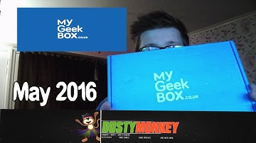 My Geek Box May 2016 unboxing