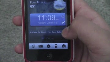 The best theme for the iPhone/iPod Touch official ModMyi theme