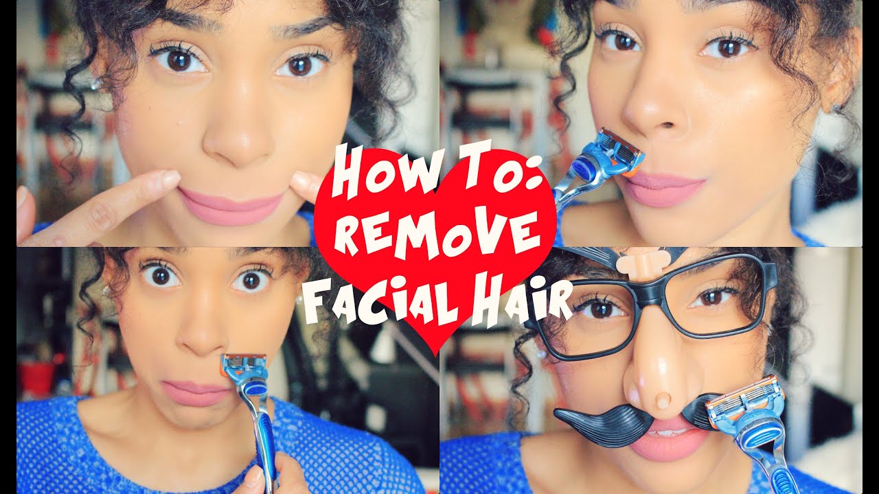 How To Remove Facial Hair YouTube