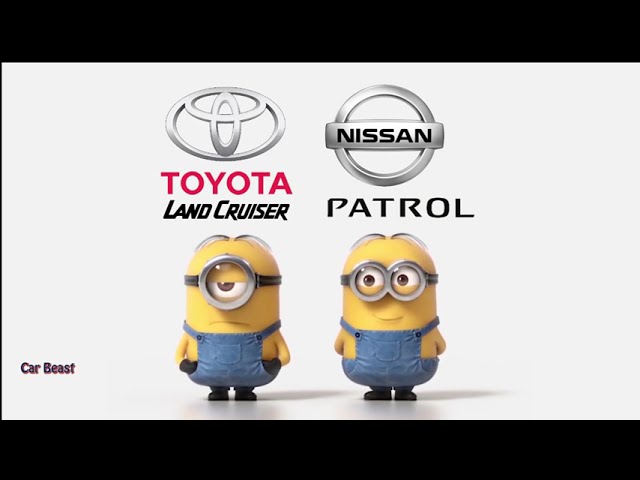 Nissan Patrol vs Toyota land cruiser v8 minion style fun #status #funny #tiktok #trending #asmr # class=