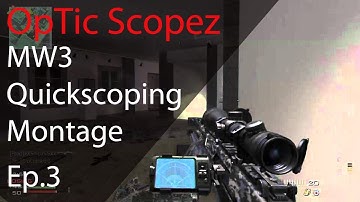 MW3 Quickscoping Montage l Ep.3 (MSR, L118A, Barrett 50 cal)