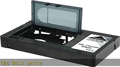 Konig VHS-C Cassette Adapter [KN-VHS-C-ADAPT] - Not Compatible with 8mm/MiniDV