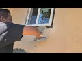 How to install a New Construction window on a stucco wall