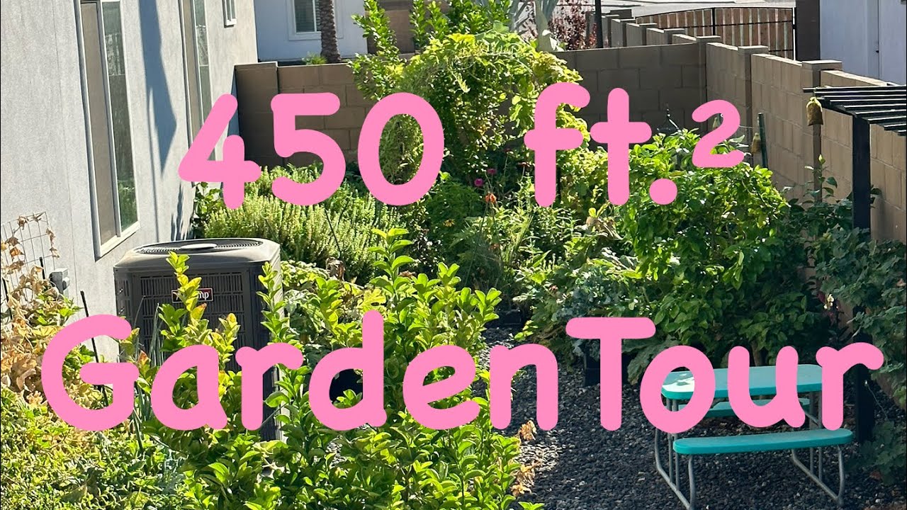 Residential Home Garden Tour, 450sqft 
