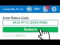 ENTER THIS CODE FOR ROBUX! (Roblox)