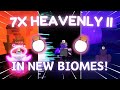 USING 7X HEAVENLY 2 POTIONS in the NEW BIOMES  Sols RNG
