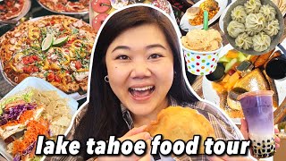 What to Eat in LAKE TAHOE! South Lake Tahoe Food Tour