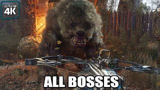 Metro Exodus - All Bosses (With Cutscenes) UHD 4K 60FPS PC