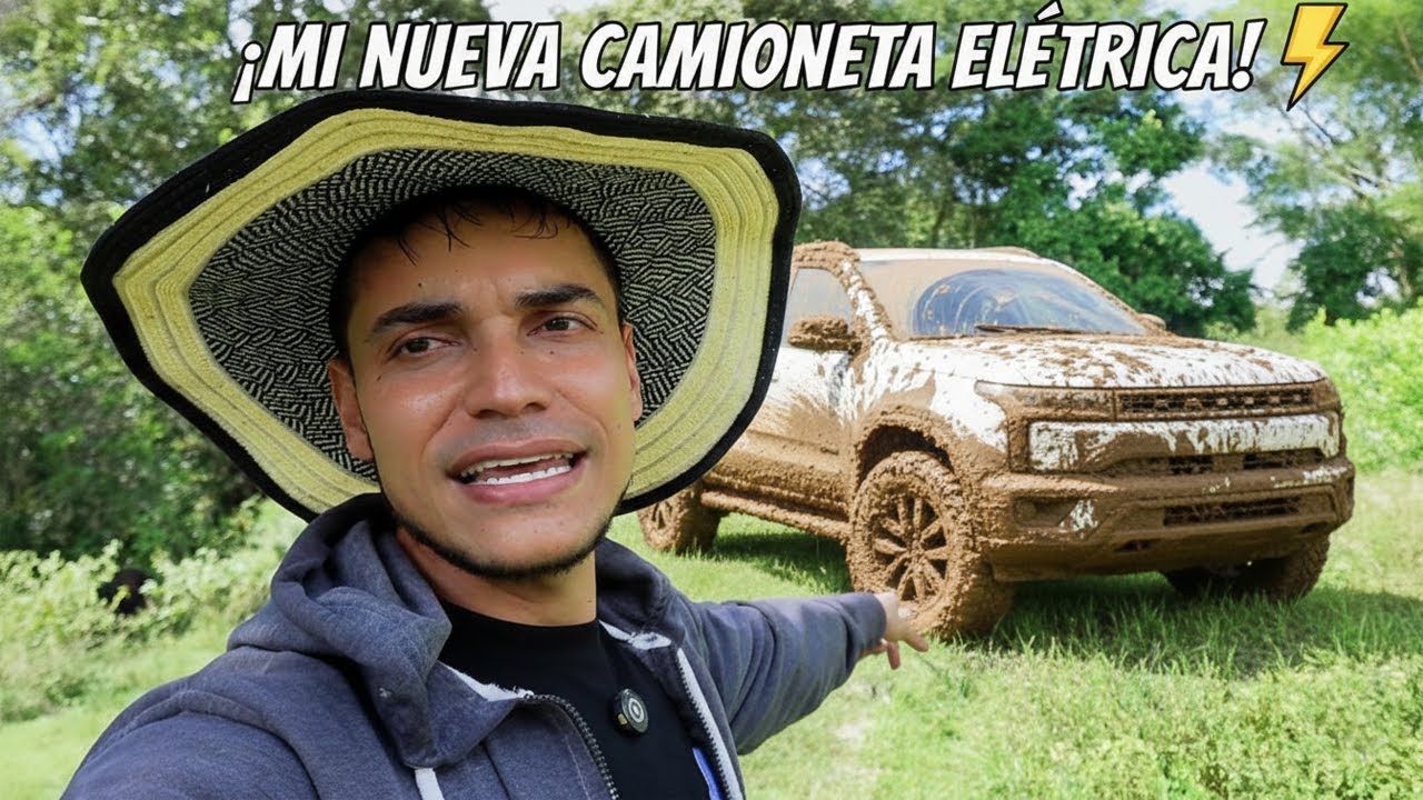 VOY CON MI CAMIONETA AL NUEVO TERRENO Y PASÓ LO PEOR 😭​
