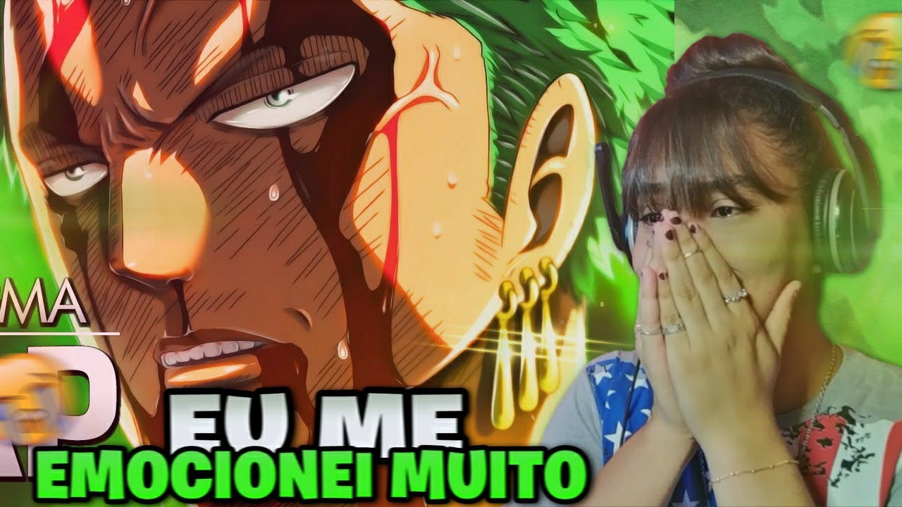 CHOREI 🥺💚 REACT O Melhor Espadachim | Zoro (One Piece) | Enygma 63