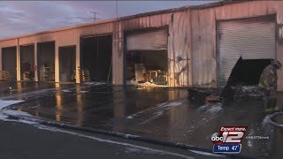 VIDEO: Multiple fire crews battle 2-alarm fire on NE side