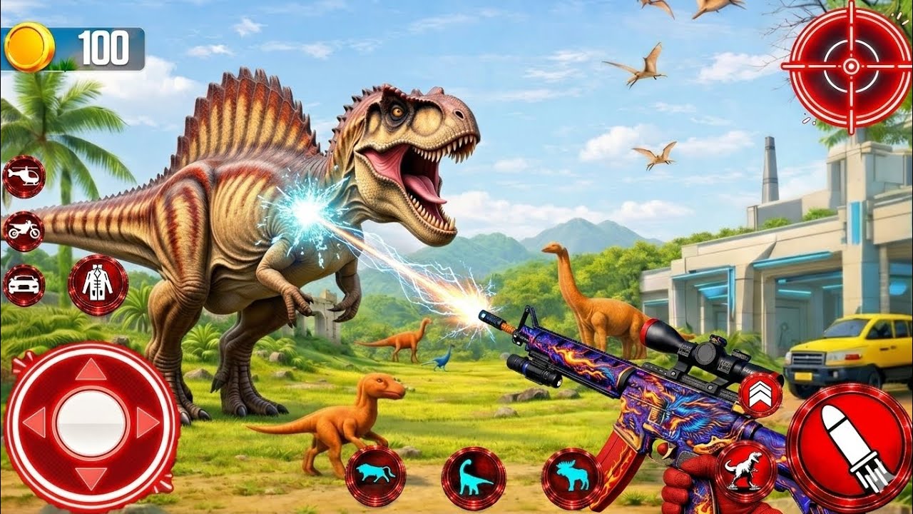 Wild Dino Hunter 3D 🦖🔥 Epic Jurassic Survival Adventure | Ultimate Shooting Game 2026