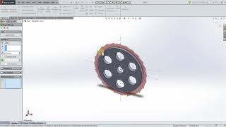 How to model Ratchet Wheel on Solidworks? (Part 2 - Extrude) (Within 12 minutes)