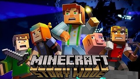 Minecraft Story Mode: The Order of the Stone - Episode 1 | Endercon Creeper | Part 1 (Roleplay)