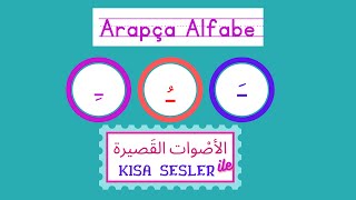 Harekelerle Arapça Alfabe | Kısa Sesler| الأصوات القصيرة Resimi