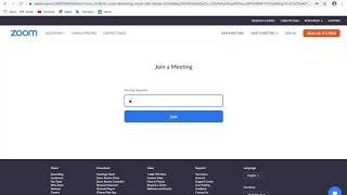 Using Zoom Web Page (for Students) (Mac Version)