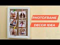 Capture your heartwarming memories in photo frame | Photo frame Wall hanging diy