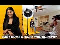Home studio photograhy for beginners 2 simple lighting setups  my favorite gear for easy shots