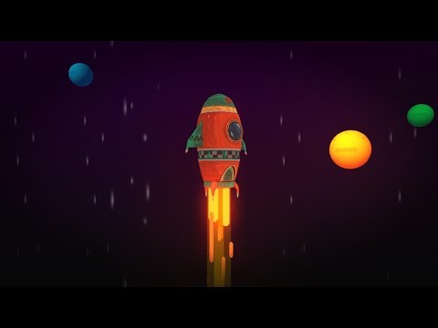 Animate a 3D Space rocket 🚀🚀🚀 in Ventuz