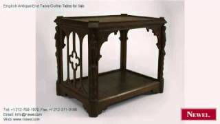 http://www.newel.com/English-Gothic-table-end_table-antiques-n103.html - Newel.com: English Antique End Table Gothic Tables 