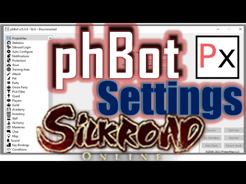 Silkroad Online How to configure PHBot
