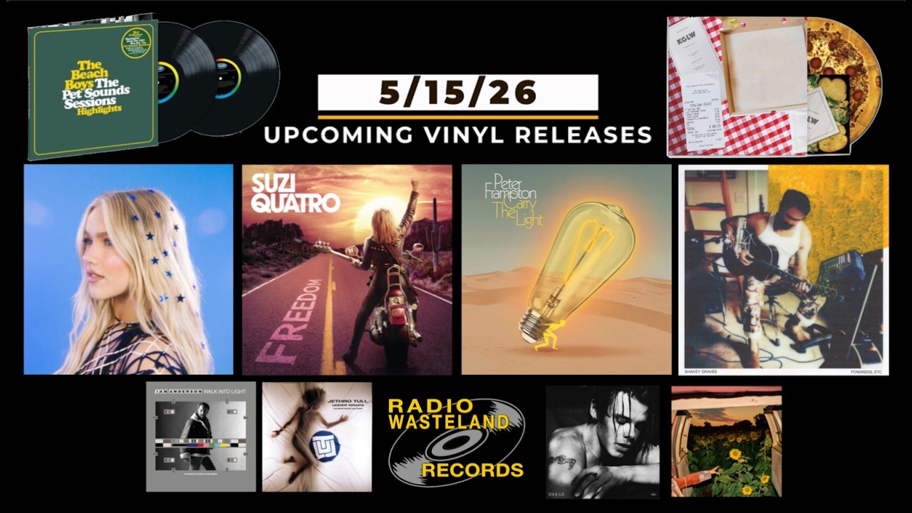 Frampton, Suzi, King Gizz & More! New Releases for May 15, 2026