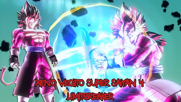Xeno Vegito (Super Saiyan 4 Limitbreaker) - Dragon Ball Xenoverse 2 [MOD]