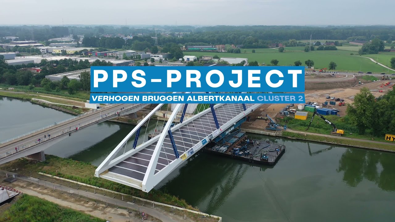 Brugverhogingen Albertkanaal pps bruggen cluster 2 juni 21