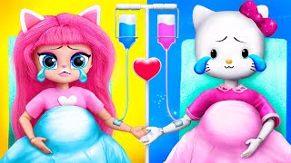Hello Kitty Và Angela Trở Thành Mẹ! 31 Ý Tưởng DIY cho LOL Surprise