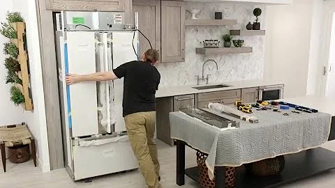 Guía de instalación completa de refrigerador empotrado