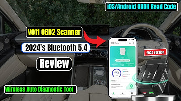 V011 OBD2 Scanner: Wireless Auto Diagnostic Tool |