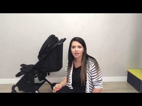Carrinho de Bebê Airway TS da Safety 1st. Todo funcionamento e demonstração com bebê e criança