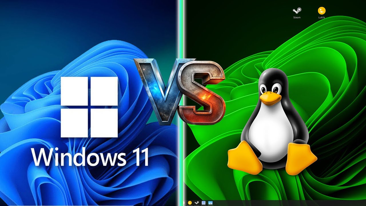 No tires tu vieja PC: Windows 11 vs Linux (Test de Rendimiento ) - YouTube