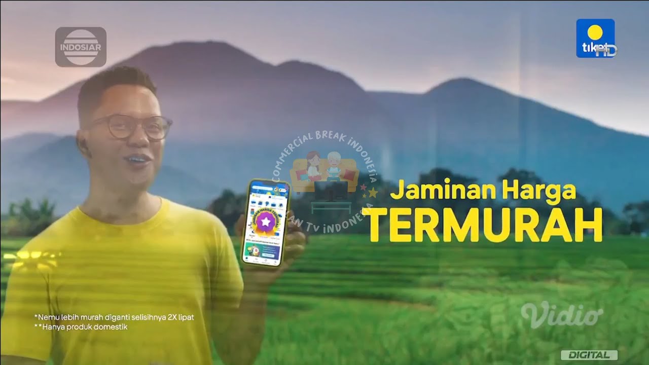 IKLAN TIKET.COM "Jaminan Harga Termurah" • 15s (2022)