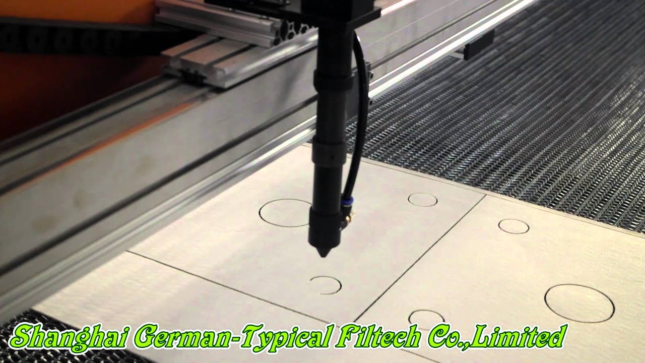 Press Filter Fabric Laser Cutting Machine