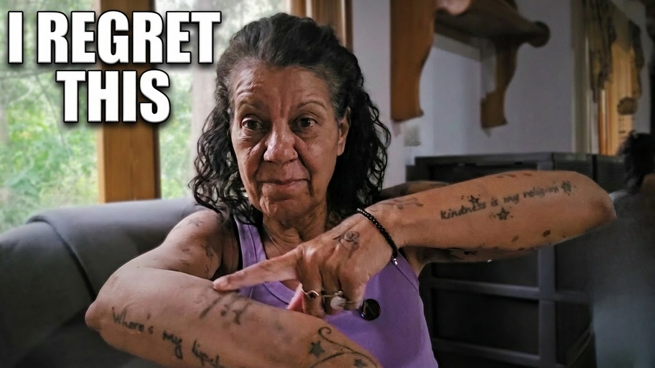 25 tattoos and counting at 63 years old!