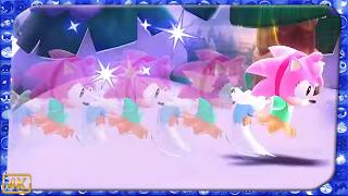 Sonic Superstars ⁴ᴷ Frozen Base Zone (Amy)