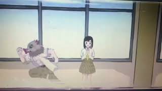 Sanemi Chases Inosuke