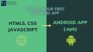HOW TO CREATE ANDROID APP FROM HTML CSS JS | PHONEGAP CLOUD | ENGINEERTHOUGHTS screenshot 4