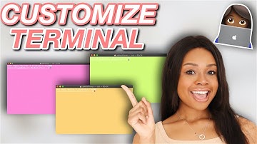 How To Customize MacOS Terminal 👩🏾‍💻 [Change Command Line Color]