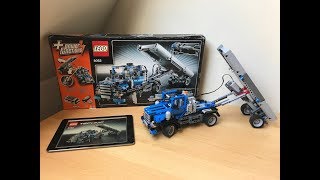LEGO® Technic 8052 B-model: Tipper Trailer - Speed Disassembly