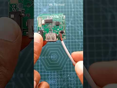 Bluetooth receiver charger pin repair #shorts