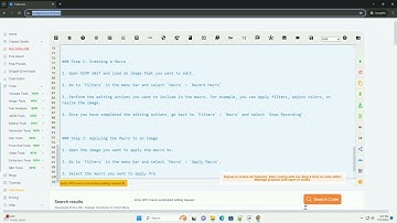 Gimp 2017 macro automated editing request