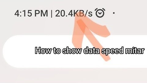 redmi 9 power Mein internet data speed Kaise show kare ll how to show internet data speed#android