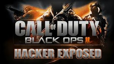 Call of Duty BO2: Hacker/Modder Exposed!!